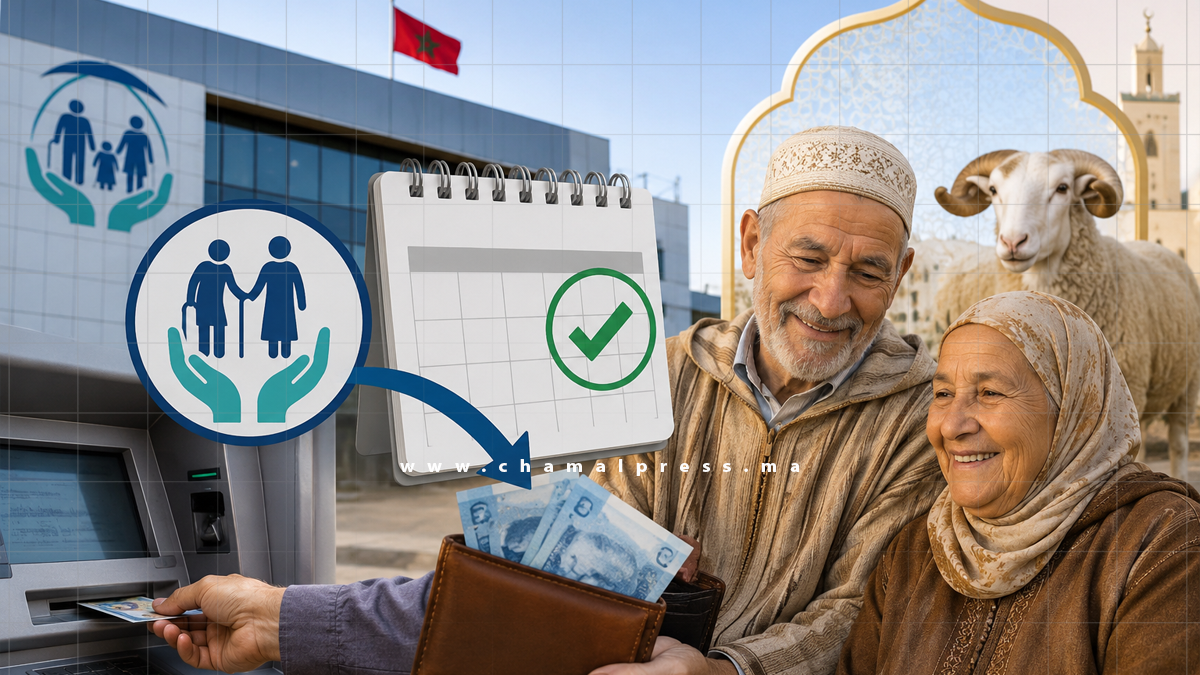 الصندوق الوطني للضمان الاجتماعي يقرر صرف المعاشات استثنائيا قبل عيد الأضحى