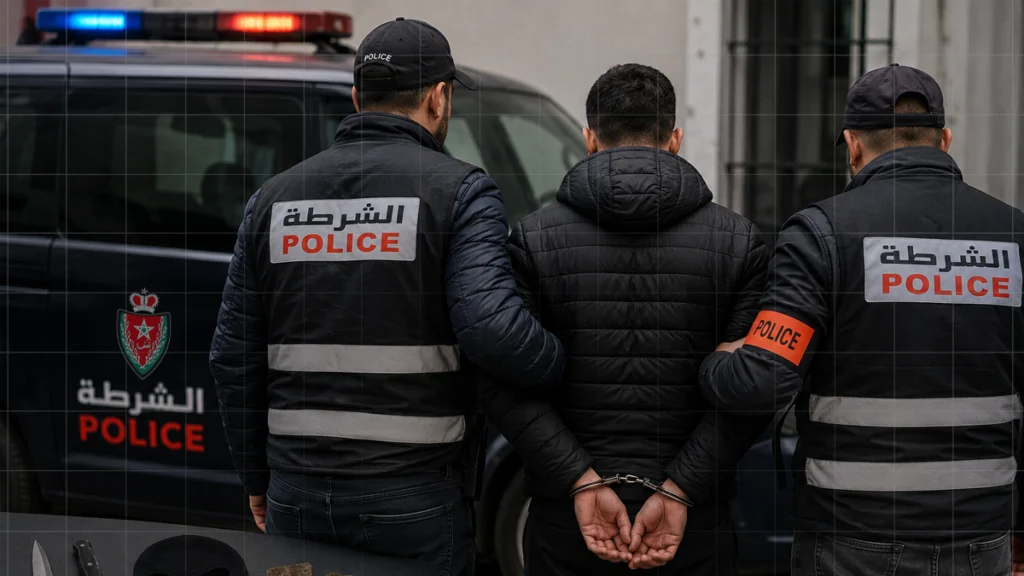 فيديو تحريضي يقود أمن البيضاء إلى توقيف شاب متورط في العنف والتشهير والكراهية