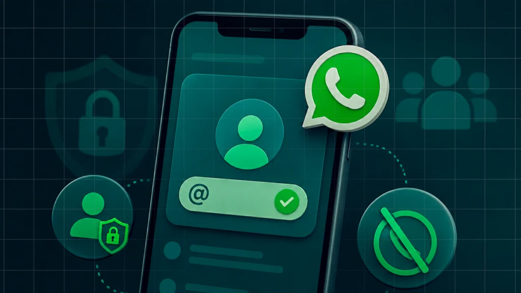 واتساب يختبر ميزة طال انتظارها.. التواصل باسم المستخدم دون كشف رقم الهاتف