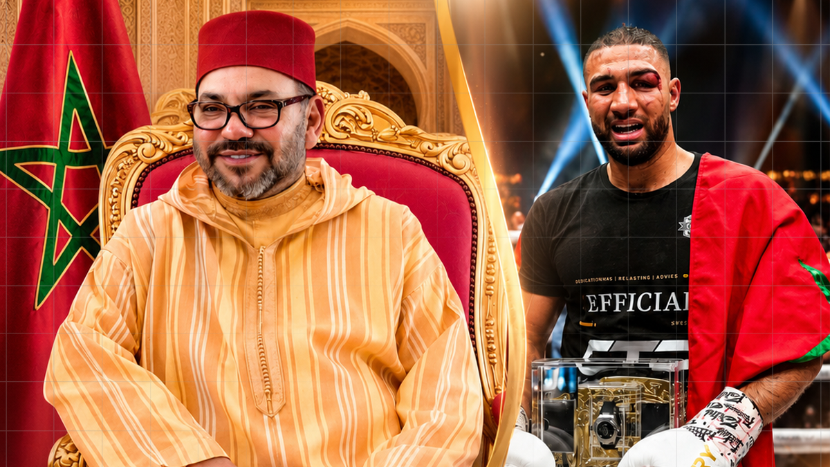 الملك محمد السادس يهنئ البطل العالمي محمد توشاسي بعد تتويجه في “غلوري كوليزيون 9”